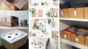 idées recycler réutilisation boites carton colis