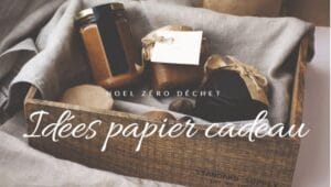 Noel zéro déchet cadeaux sapin