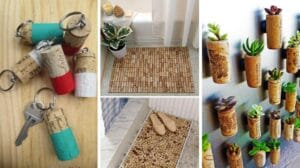 recycler bouchons en liège bouteilles idees recup déco zéro déchet