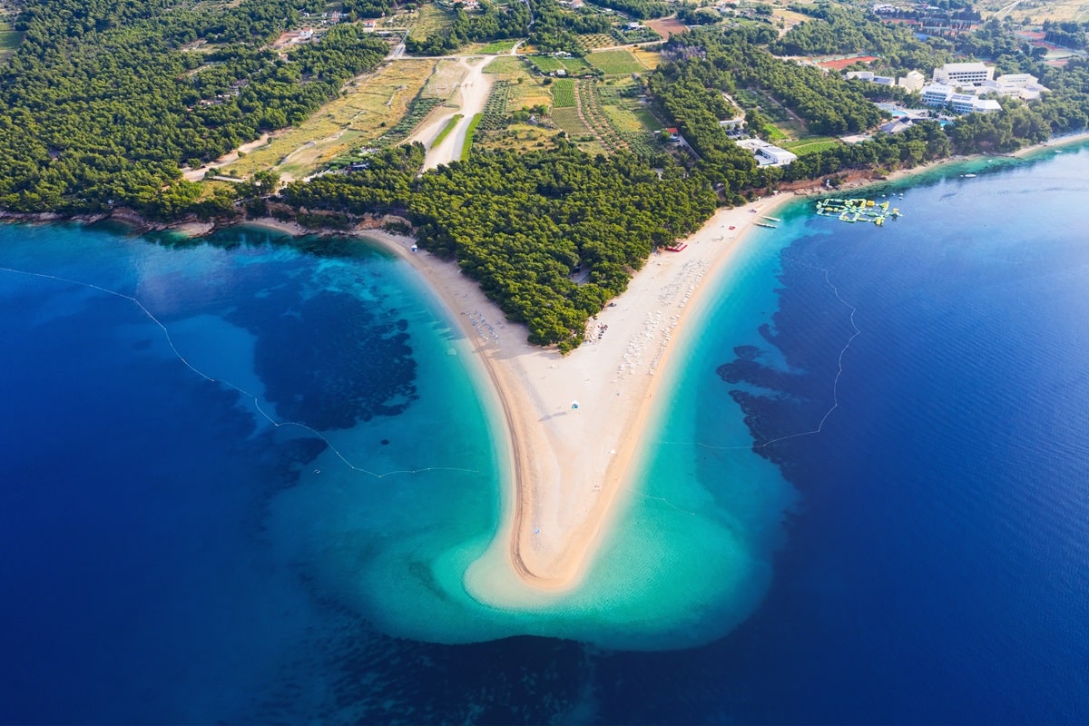 Zlatni Rat : une plage unique en Croatie