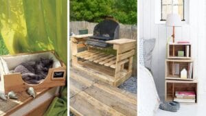 palettes caisses de vin recycler idées diy déco