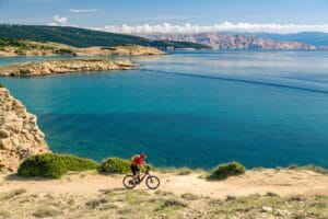 voyage à vélo paysage voyager zéro déchet