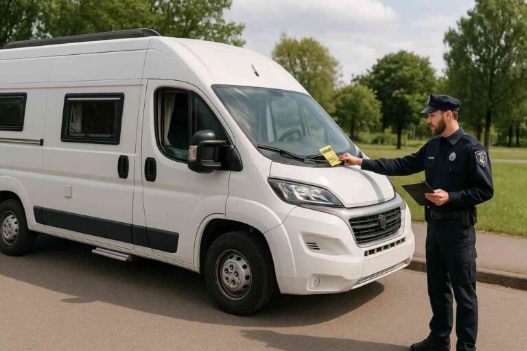 amende fourgon aménagé