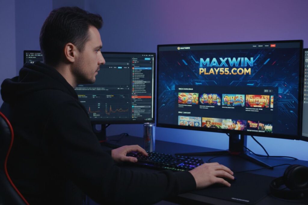site Maxwin Play55.com 