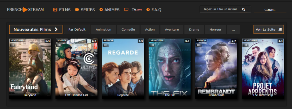 French Stream site officiel
