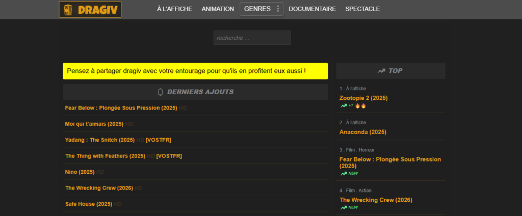 nouvelle adresse Vomzor 