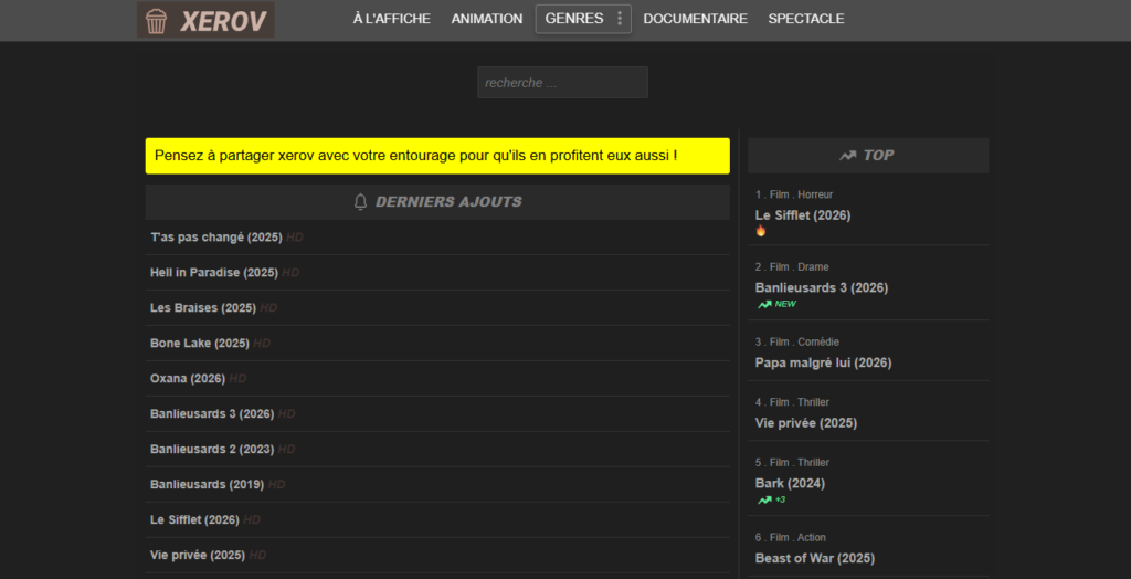Xerov adresse