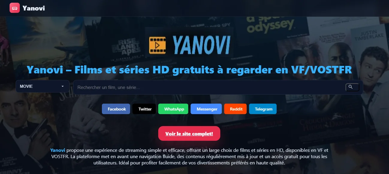 🔗 Adresse officielle et sécurisée de Yanovi